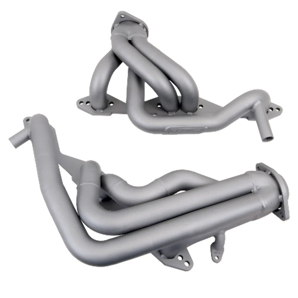 Fits 1993-1996 Chevy Impala SS 1-5_8 Shorty Headers (Titanium Ceramic)-1595